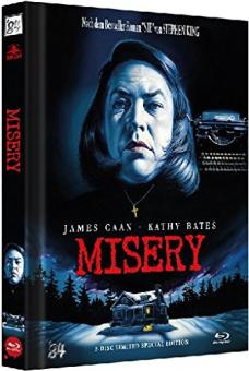 Misery (Limited Mediabook, Blu-ray+DVD, Cover A) (1990) [Blu-ray] 
