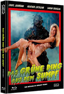 Das grüne Ding aus dem Sumpf (Limited Mediabook, Blu-ray+DVD, Cover D) (1989) [Blu-ray] 