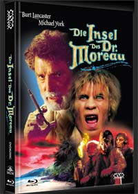 Die Insel des Dr. Moreau (Limited Mediabook, Blu-ray+DVD, Cover C) (1977) [Blu-ray] 