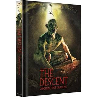 The Descent - Abgrund des Grauens (Limited Mediabook, Cover A) (2005) [FSK 18] [Blu-ray] 