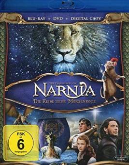 Die Chroniken von Narnia: Die Reise auf der Morgenröte (DVD + Blu-ray + Digital Copy) (2010) [Blu-ray] [Gebraucht - Zustand (Sehr Gut)] 