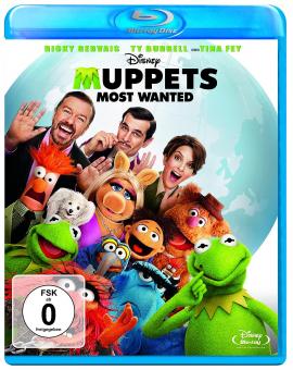 Muppets Most Wanted (2014) [Blu-ray] [Gebraucht - Zustand (Sehr Gut)] 