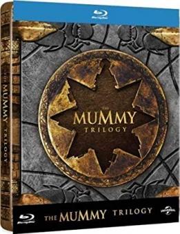 Die Mumie Trilogie (3 Discs, Limited Steelbook) [UK Import mit dt. Ton] [Blu-ray] 