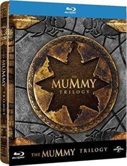 Die Mumie Trilogie (3 Discs, Limited Steelbook) [UK Import mit dt. Ton] [Blu-ray] 