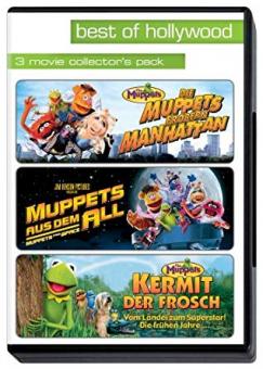 Muppets erobern Manhattan / Muppets aus dem All / Kermit (3 DVDs) [Gebraucht - Zustand (Sehr Gut)] 