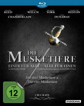 Die Musketiere - Einer für alle - Alle für einen! (2 Discs) (1974) [Blu-ray] [Gebraucht - Zustand (Sehr Gut)] 