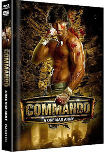 Commando (Limited Mediabook, Blu-ray+DVD, Cover A) (2013) [FSK 18] [Blu-ray] 