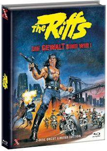 The Riffs - Die Gewalt sind wir (Limited Mediabook, Blu-ray+DVD, Cover C) (1982) [FSK 18] [Blu-ray] 