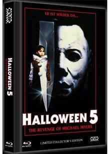 Halloween 5 - Die Rache von Michael Myers (Mediabook, Blu-ray+DVD+CD, Cover B) (1989) [FSK 18] [Blu-ray] 