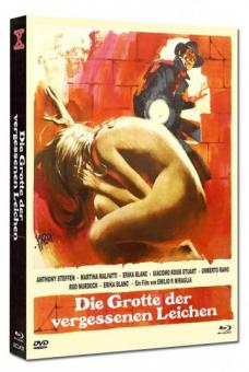 Die Grotte der vergessenen Leichen (Limited Mediabook, Blu-ray+DVD, Cover C) (1971) [FSK 18] [Blu-ray] 