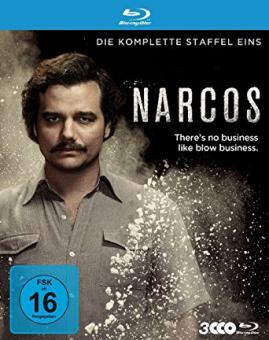 Narcos - Staffel 1 (3 Discs) (2015) [Blu-ray] [Gebraucht - Zustand (Sehr Gut)] 