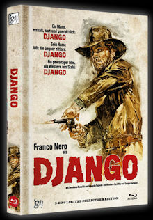 Django (Limited Mediabook, Blu-ray+DVD, Cover B) (1966) [FSK 18] [Blu-ray] [Gebraucht - Zustand (Sehr Gut)] 