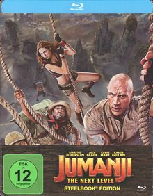 Jumanji: The Next Level (Limited Steelbook) (2019) [Blu-ray] 
