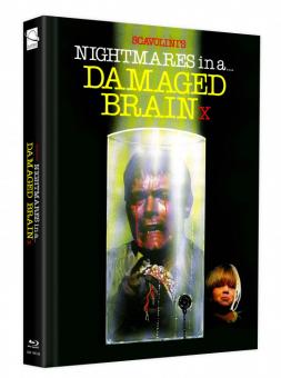 Nightmare in a Damaged Brain (Limited Mediabook, 2 Blu-ray's+DVD, Cover C) (1981) [FSK 18] [Blu-ray] 