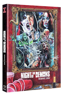 Night of the Demons (Limited Mediabook, Blu-ray+DVD, Cover A) (2009) [FSK 18] [Blu-ray] 