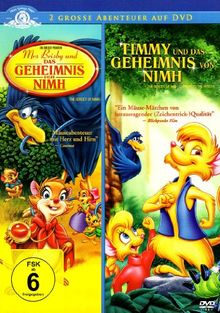 Mrs. Brisby und das Geheimnis von Nimh / Timmy und das Geheimnis von Nimh (2 DVDs) [Gebraucht - Zustand (Sehr Gut)] 