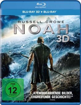 Noah (Blu-ray+3D Blu-ray) (2014) [3D Blu-ray] [Gebraucht - Zustand (Sehr Gut)] 