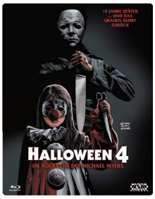 Halloween 4 - The Return of Michael Myers (3D Metalpak) (1988) [FSK 18] [Blu-ray] 