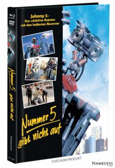 Nummer 5 gibt nicht auf (Limited Mediabook, Blu-ray+DVD, Cover B) (1988) [Blu-ray] 
