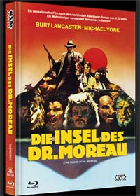 Die Insel des Dr. Moreau (Limited Mediabook, Blu-ray+DVD, Cover A) (1977) [Blu-ray] 