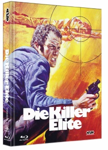 Die Killer Elite (Limited Mediabook, Blu-ray+DVD, Cover C) (1975) [Blu-ray] 