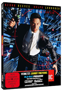 Vernetzt - Johnny Mnemonic (Limited Mediabook, 2 Blu-ray's, Cover C) (1995) [FSK 18] [Blu-ray] 