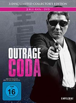 Outrage Coda (3 Disc Limited Mediabook, 2 Blu-ray's+DVD) (2017) [Blu-ray] 