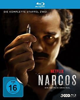 Narcos - Staffel 2 (3 Discs) (2015) [Blu-ray] [Gebraucht - Zustand (Sehr Gut)] 