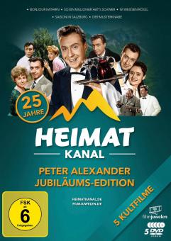 Peter Alexander Jubiläums-Edition (25 Jahre Heimatkanal) (5 DVDs) 