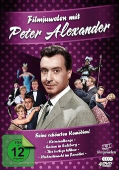 Filmjuwelen mit Peter Alexander: Seine schönsten Komödien! (4 DVDs) 