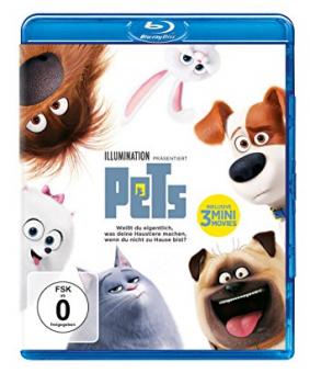 Pets (2016) [Blu-ray] [Gebraucht - Zustand (Sehr Gut)] 