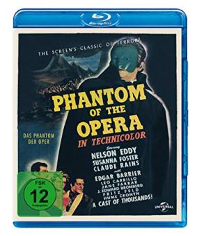 Phantom der Oper (1943) [Blu-ray] [Gebraucht - Zustand (Sehr Gut)] 