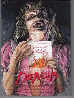 Night of the Demons (Limited Mediabook, Blu-ray+DVD, Cover F) (1988) [FSK 18] [Blu-ray] 