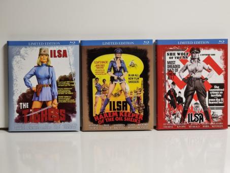 Ilsa Trilogy (3 Kleine Hartboxen) [FSK 18] [Blu-ray] 