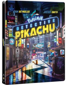 Pokémon: Meisterdetektiv Pikachu (Limited Steelbook) (2019) [Blu-ray] [Gebraucht - Zustand (Sehr Gut)] 