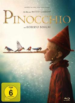 Pinocchio (Limited Mediabook, Blu-ray+DVD) (2020) [Blu-ray] [Gebraucht - Zustand (Sehr Gut)] 