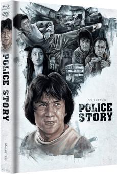 Police Story (Limited Mediabook, Blu-ray+DVD, Cover B) (1985) [Blu-ray] 