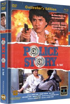 Police Story 2 (Limited Mediabook, Blu-ray+DVD, Cover A) (1988) [Blu-ray] 