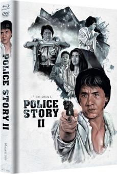 Police Story 2 (Limited Mediabook, Blu-ray+DVD, Cover B) (1988) [Blu-ray] 