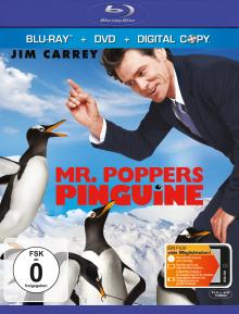 Mr. Poppers Pinguine (+DVD und Digital Copy) (2011) [Blu-ray] [Gebraucht - Zustand (Sehr Gut)] 