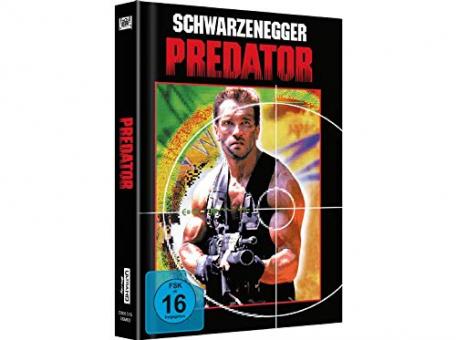 Predator (Limited Mediabook, 4K Ultra HD+Blu-ray, Cover A) (1987) [4K Ultra HD] 