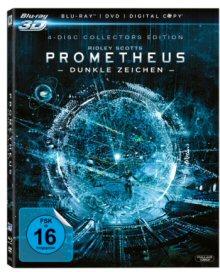 Prometheus (+ Blu-ray + DVD + Digital Copy) (Collector's Edition) (2012) [3D Blu-ray] 