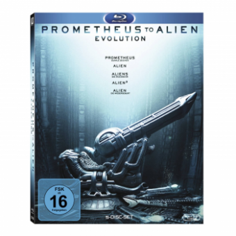 Prometheus to Alien: Evolution (5 Discs) [Blu-ray] 