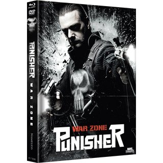 Punisher 2: War Zone (Limited Uncut Mediabook, Blu-ray+DVD, Cover B) (2008) [FSK 18] [Blu-ray] 