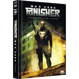 Punisher 2: War Zone (Limited Uncut Mediabook, Blu-ray+DVD, Cover C) (2008) [FSK 18] [Blu-ray] 