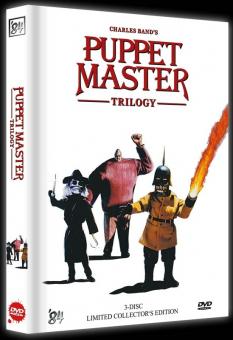 Puppet Master Trilogy (Limited Mediabook Edition, Uncut, Limitiert auf 333 Stück) [FSK 18] 