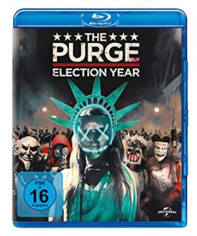 The Purge 3: Election Year (2016) [Blu-ray] [Gebraucht - Zustand (Sehr Gut)] 