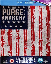 The Purge - Anarchy (Limited Steelbook) (2014) [UK Import mit dt. Ton] [Blu-ray] 