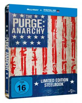 The Purge - Anarchy (Limited Steelbook) (2014) [Blu-ray] [Gebraucht - Zustand (Sehr Gut)] 
