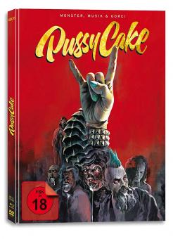Pussycake - Monster, Musik und Gore! (Limited Mediabook, Blu-ray+DVD) (2021) [FSK 18] [Blu-ray] [Gebraucht - Zustand (Sehr Gut)] 